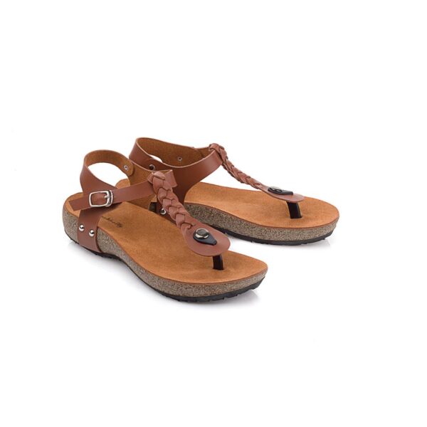 Sandal Casual Wedges Wanita   LTE 183 Blackkelly Ori