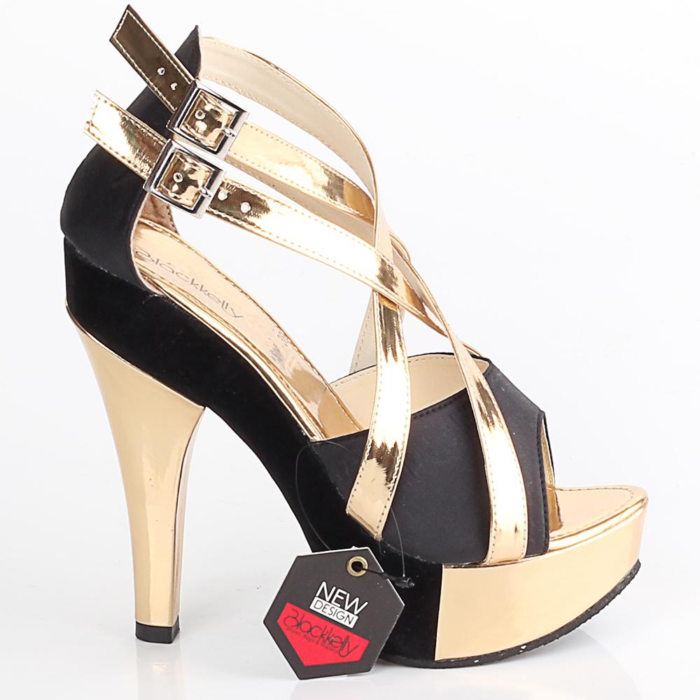High Heels Wanita LOL 509 Blackkelly Ori Image 2