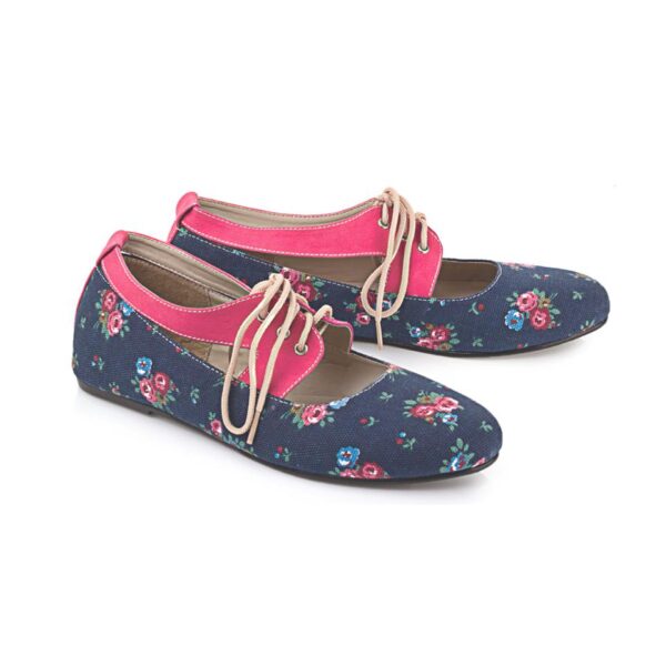 Sepatu Flat / Balet Wanita   LMV 338 Blackkelly Ori