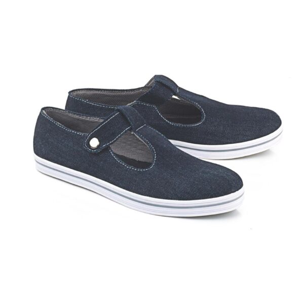 Sepatu Flat Casual Wanita   LAD 175 Blackkelly Ori