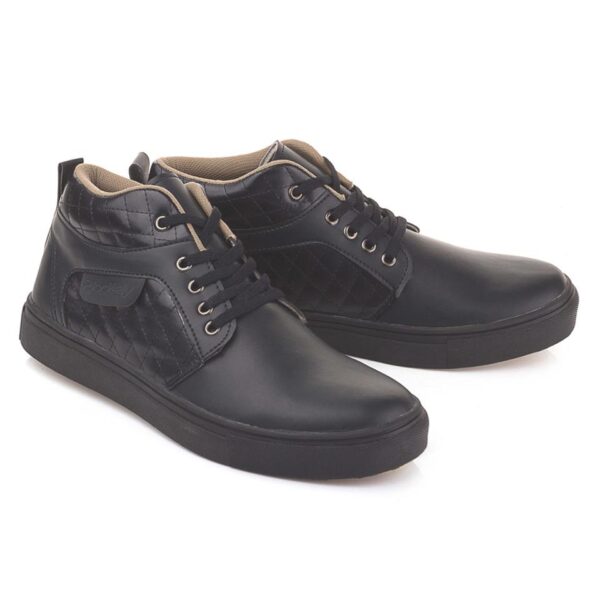 Sepatu Casual Formal Pria   LNY 368 Blackkelly Ori
