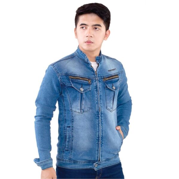 Sweater / Jaket Jeans Pria   SPI 436 Inficlo Original