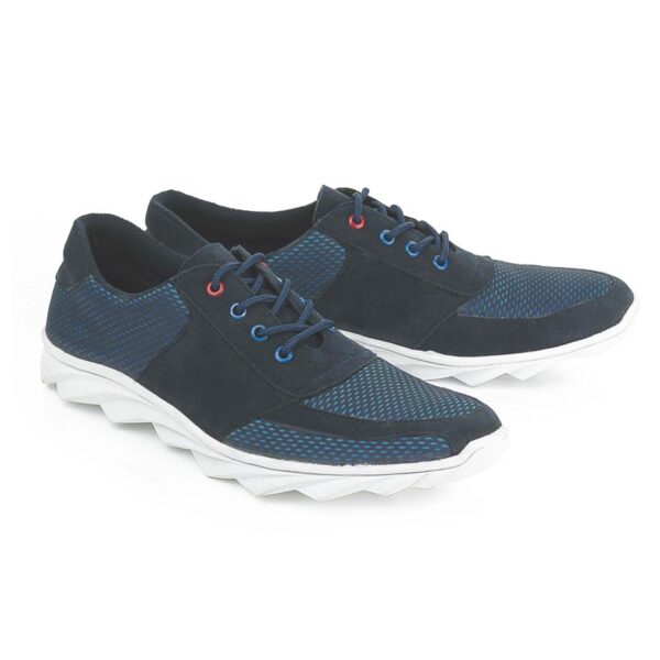 Sepatu Slip on Casual Pria   LDE 256 Blackkelly Ori