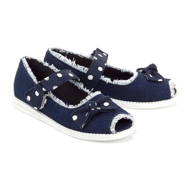 Sepatu Flat Anak Perempuan   LAB 303 Blackkelly Ori