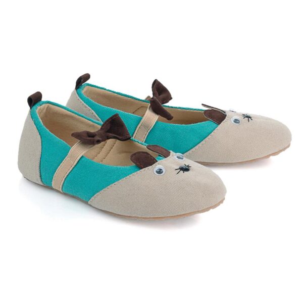 Sepatu Flat Anak Perempuan   LRA 181 Blackkelly Ori