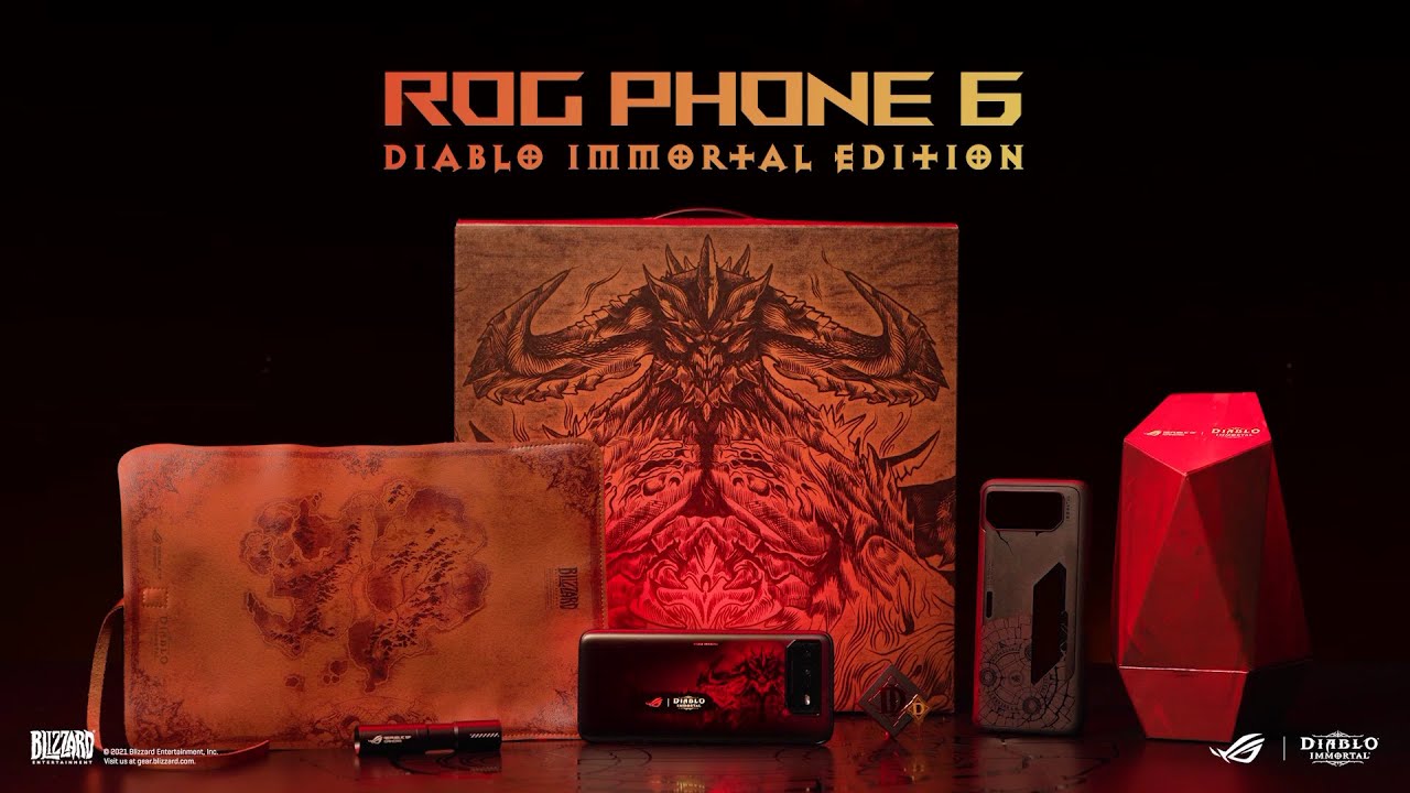 Asus Rog Phone 6 DIABLO IMMORTAL Edition Ram 16GB Rom 512GB Garansi Resmi Image 3