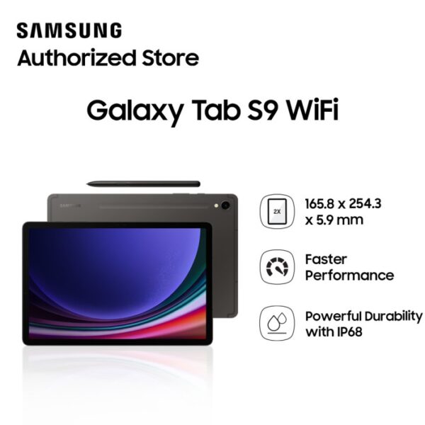 Samsung Galaxy Tab S9 Wi Fi Rom 128GB   Garansi Resmi