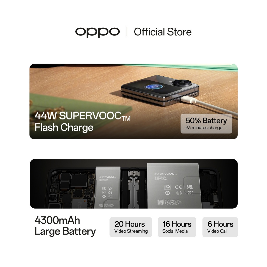 Oppo Find N3 Flip 5G Ram 12GB Rom 256GB Garansi Resmi Image 8