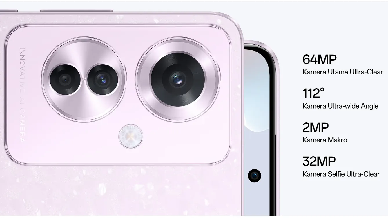 Oppo Reno11 F 5G Ram 8GB Rom 256GB Garansi Resmi Image 3